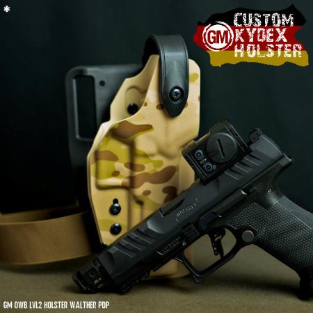 GM OWB LVL 2 GEN2 Waffenholster für Walther PDP